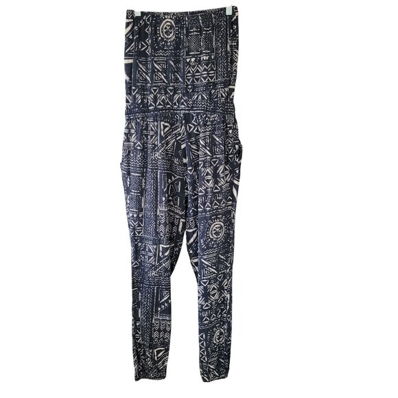 Madewell Kingston Cover-Up Jumpsuit in Inkspell Womens Size S Pockets Beach - Picture 2 of 9